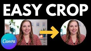 How To Crop A Photo Into A CIRCLE In Canva (Transparent Backgrounds)