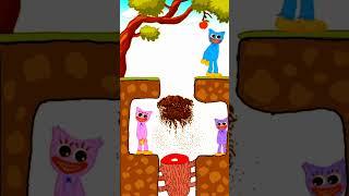 Top 2 cartoon animation huggy wuggy and kissy fall|#animation #shorts #cartoon #trending #viral
