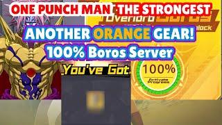 Orange Gear Chest Gacha  Boros Server Event 100% + All Boss Fights!  | One Punch Man The Strongest