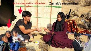 Zainab's secret love for Muhammad, secret meeting in the hut