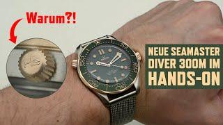 Was bringt das Heliumventil der neuen Omega Seamaster Diver 300M? Titan & Bronzegold