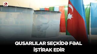 Qusarlılar seçkidə fəal iştirak edir - Rayon üzrə 51 min 824 seçici 66 seçki məntəqəsində səs verir