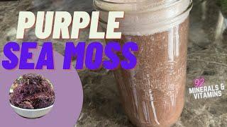 REAL HEALTH BENEFITS | Purple Sea Moss