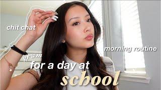 grwm: SCHOOL MORNING ROUTINE(10th grade)