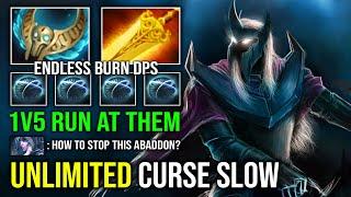 UNLIMITED CURSE SLOW Radiance Revenant 1v5 Run At Them Offlane Abaddon Dota 2