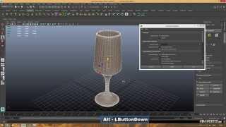 Уроки Autodesk Maya. Делаем бокал