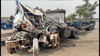 Hino Truck Accident: A Pakistani Mechanic's Incredible Repair | Truck Chassis Manufacturing