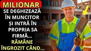 UN MILIONAR SE DEGHIZEAZĂ ÎN MUNCITOR ȘI INTRĂ ÎN PROPRIA FIRMĂ... RĂMÂNE ȘOCAT CÂND...