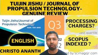 Christo Ananth - Tuijin Jishu - Journal of Propulsion Technology - 1001-4055 - Scopus - English