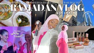 RAMADAN VLOG Ep. 002: GOING ON MY FIRST EVER BRAND TRIP WITH RARE BEAUTY! 