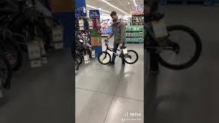 Riding bmx in Walmart #shorts