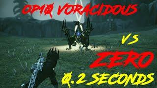 Zero vs OP10 Voracidous in 0.2 Seconds [WR]