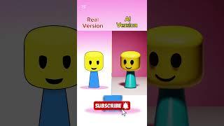 Sprunki. Real version vs AI version #sprunki #incredibox