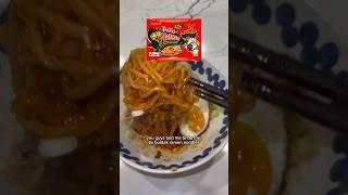 Buldak spicy noodle turned into labor + delivery