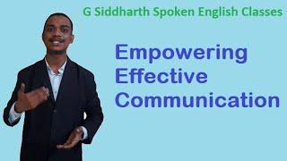 G Siddharth Spoken English Academy | Empowering effective communication | Nyaymurti