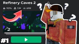 #1 LP.КАМЕНЩИК | НОВЫЕ ВИДЫ ЗАРАБОТКА | НОВЫЕ МЕХАНИКИ И ДРУГОЕ ROBLOX REFINERY CAVES 2 NEW GAME