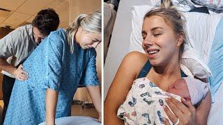 UNMEDICATED BIRTH VLOG + GENDER SURPRISE