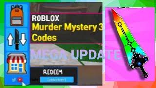 Roblox- I Crafted a Mega Chroma in MM3/Murder Mystery 3 ( Mega Update )