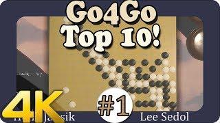 Go4Go's Top Go Game - #1 Broken Ladder Game! - Real Board Lecture