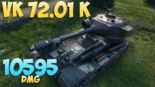 VK 72.01 K - 5 Kills 10.5K DMG - Hard worker! - World Of Tanks