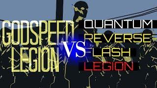 GODSPEED LEGION VS. QUANTUM REVERSE-FLASH LEGION!! | SPEEDSTAR WARS!! | THE FLASH MOD 2.0 | GTA V