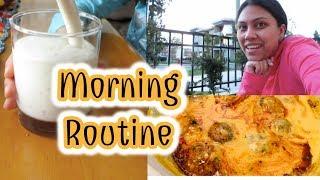 Indian Housewife Morning Routine in Canada - Kadhi Pakoda II hindi vlog - Indian mom vlogger