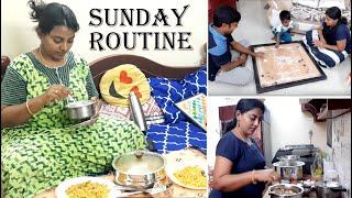 Full Day Routine Vlog | Sunday Routine Vlog with Family | Karthikha Channel Routine Vlog