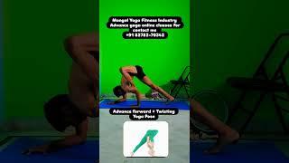 Advance Forward bending and Twisting Yoga Pose #Yoga #mangalyoga #fitnessindustry #Mangalyogacharya