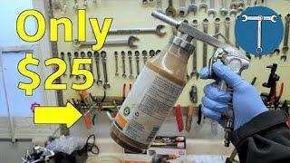 Ultra cheap Fluid Film spray kit - how to spray Fluid Film