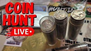  Old Coin Hunt for Rare Coins! Couch Collectibles is live! #coin