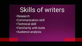 what is technical writing/ types of technical writing