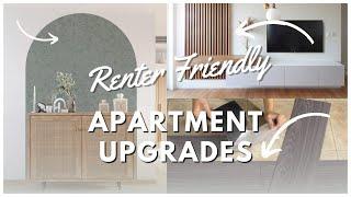 RENTER FRIENDLY APARTMENT UPGRADES | Removable and Landlord Friendly