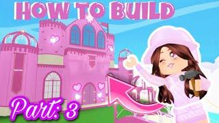 How to build NEW PINK SKY CASTLE Part: 3 (Roblox)