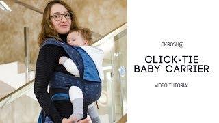 Mei tai baby carrier Okrosh ClickTie / Mei tai baby carrier instructions