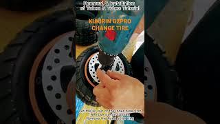 KUKIRIN Kugoo - G2 Pro Change Tire & Inner Tube