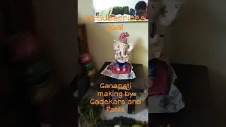 Ganapati making by Gadekar and Patil/Sankalp painting 