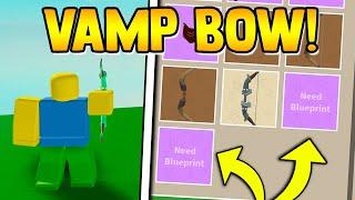 how to get VAMP BOW!!(secret blueprint) | Roblox Islands/Skyblock