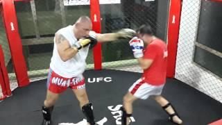 Sparring rocky kiblawi vs Walid massara