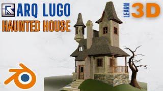 Haunted House 3D model - Arq Lugo