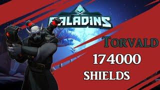 Рейтинговая игра - Торвальд, 174000 защиты | Paladins