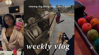 weekly vlog | cleaning & decluttering, family time & bump update 