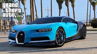 GTA 5 - GTA V Mods | Bugatti Chiron & Vision Tuning [Add-On] Mod Gameplay! (GTA V - PC)