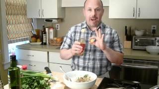 Chef Anthony Pino Mediterranean Rock Shrimp Quinoa Salad.MTS