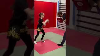 Sofia future boxing champion #youtubeshorts #sports #art