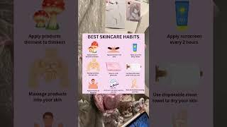 Best Skincare Habits  #glowup #coquette #glowuptips #skincare #habits #acne #acnetreatment #pretty