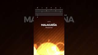 MALAGUEÑA on Guitar 4/4. TABS GuitarMe School | Aleksunder Chuiko #GuitarMe #Tabs #flamenco #guitar