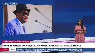 Wike Promises Pay Raise To His Music Band After Performance