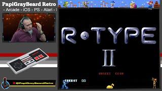 R-Type II | Old School Multiplayer Classic Retro Gaming Arcade Gameplay