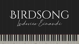 Birdsong - Ludovico Einaudi (Piano Tutorial)