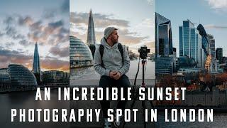 An INCREDIBLE sunset photography spot in London!  | Sony A7IV